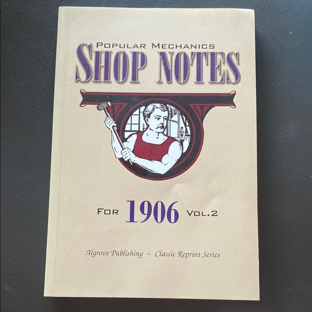 Popular Mechanics Shop Notes Book